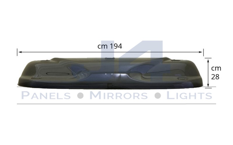 VFLSV1 - SUNVISOR LOW ROOF WITH FRONT VIEW MIRROR 20501225 20937431 ...